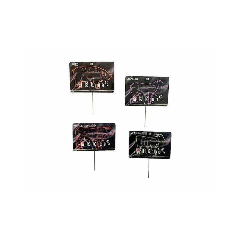 Étiquettes à roulette (10)