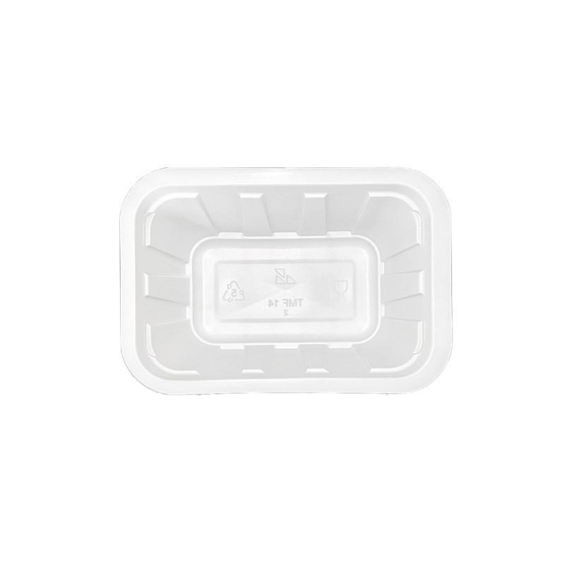 Barquettes thermoscellables blanches 1000 ml (100 pcs)