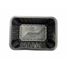 Barquettes thermoscellables noires 1500 ml (100 pcs)